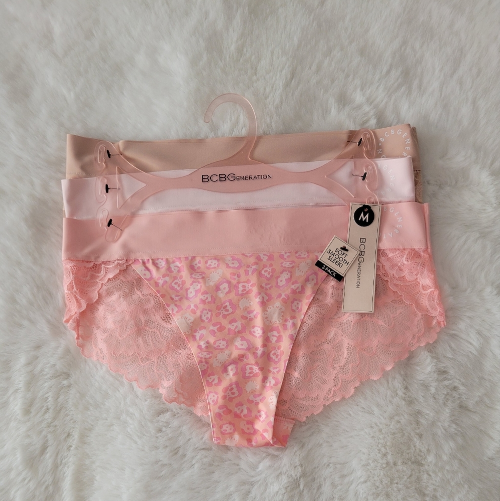🐇BCBGENERATION BRAND NEW 3-PACK SOFT SMOOTH SLEEK! SIZE M